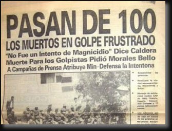 Resultado de imagen para golpe de estado noviembre de 1992
